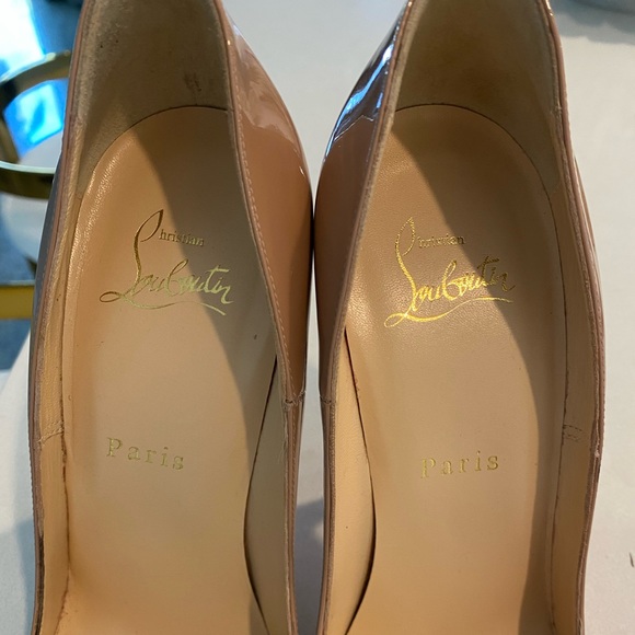 Iconic beige So Kate Christian Louboutin stilettos 120 mm heel, size 37.5 - Picture 8 of 14